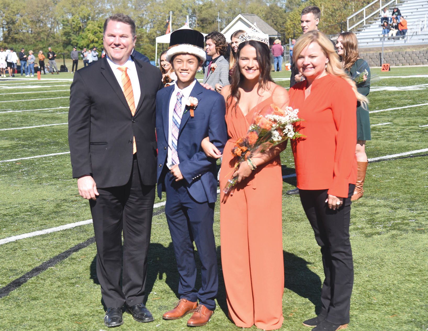 Hughes crowned queen